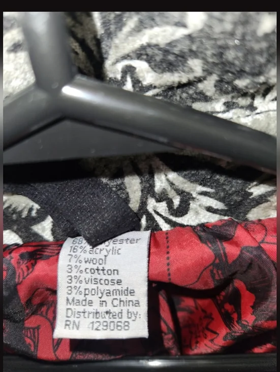 Desigual houndstooth coat - Picture 10 of 14